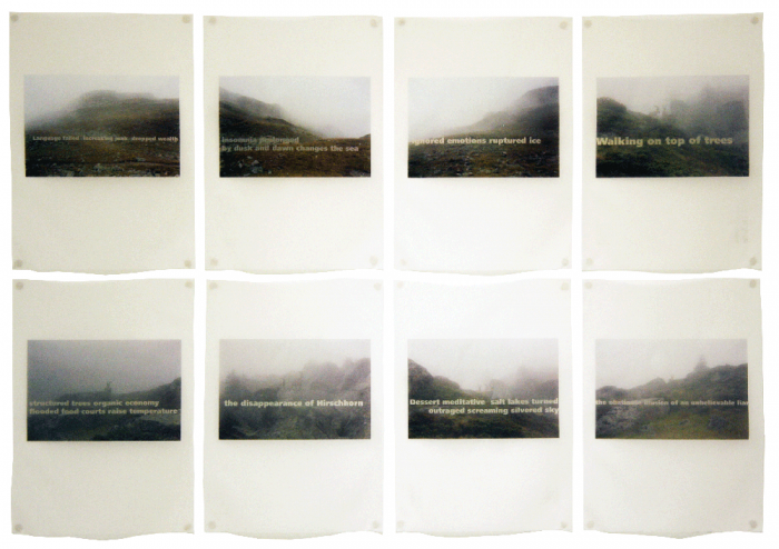 6 photographic prints titled: Insomnia prolonged...